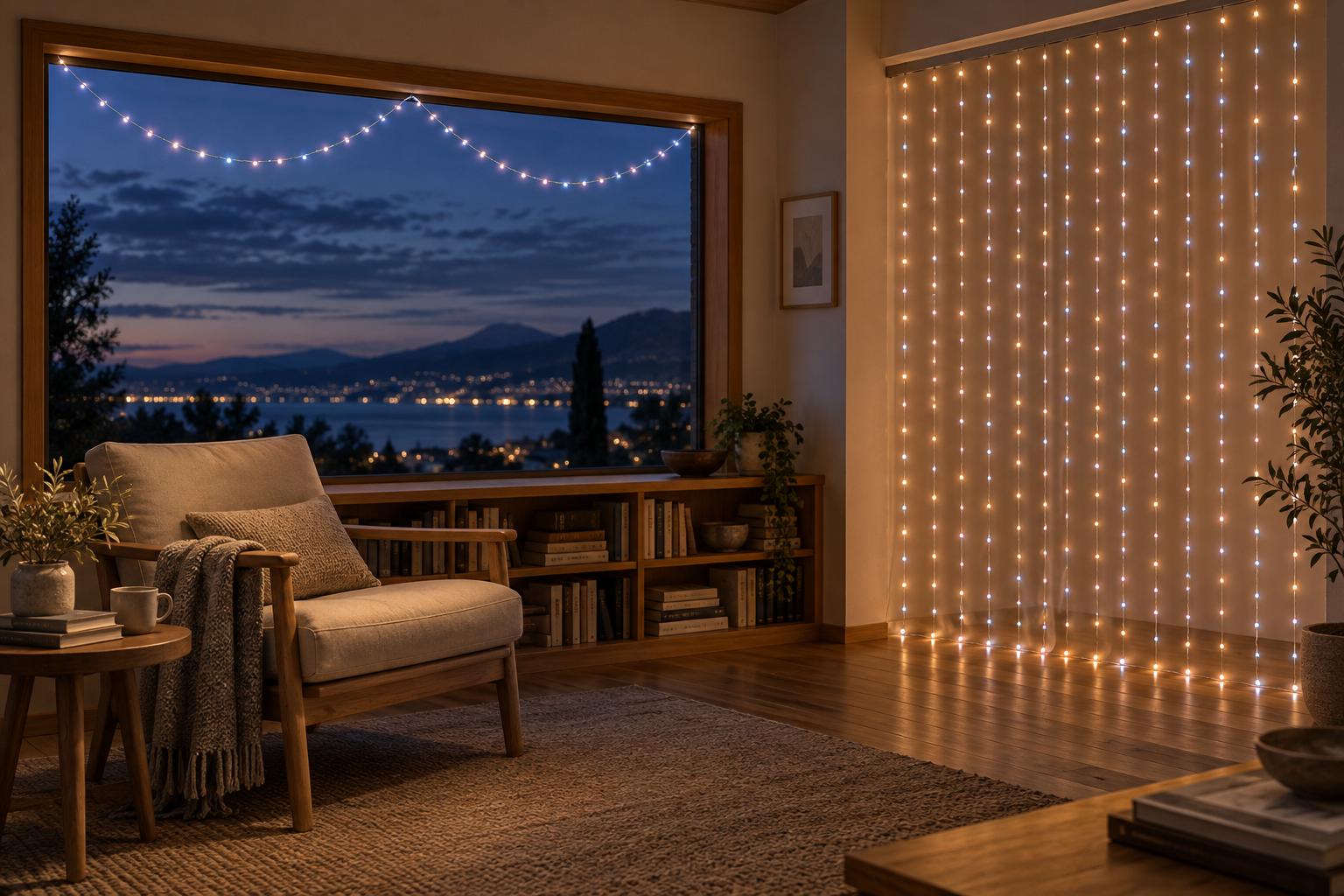 String lights — Application concept